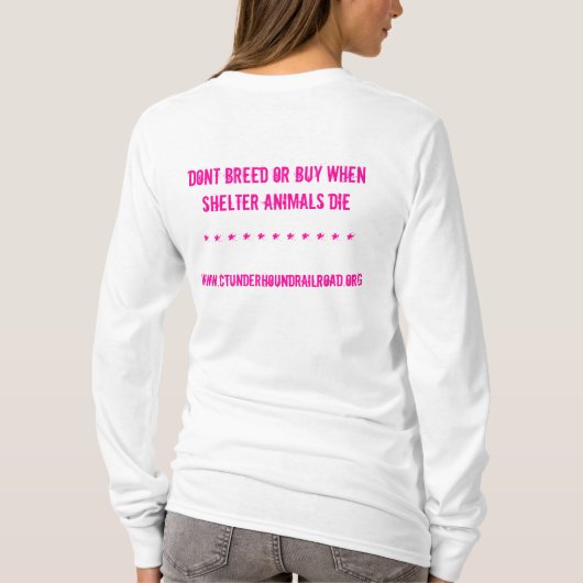 CT ONDERHOUND RAILROAD T-SHIRT (Achterkant)