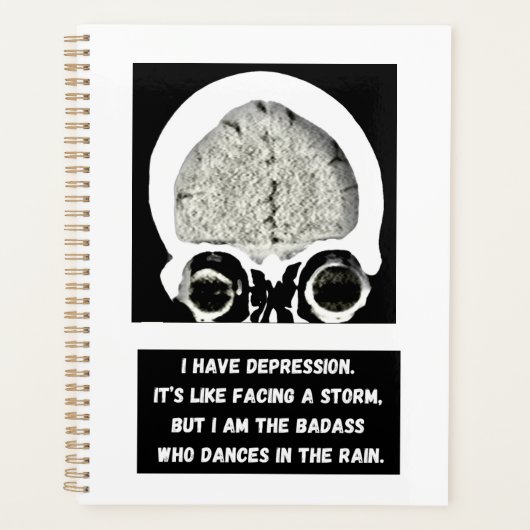 CT Scan_CTFOD Badass dansen in de regen Planner (Voorkant)