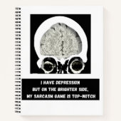 CT Scan_CTFOD_sarcasme spel Notitieboek (Voorkant)