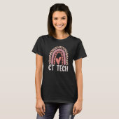 CT Tech Computertomografie Radiologie T-shirt (Voorkant volledig)