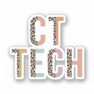 CT Technoloog, computertomografietechnoloog Sticker