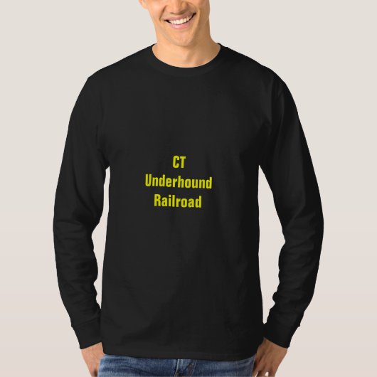 CT Underhound Railroad T-shirt (Voorkant)