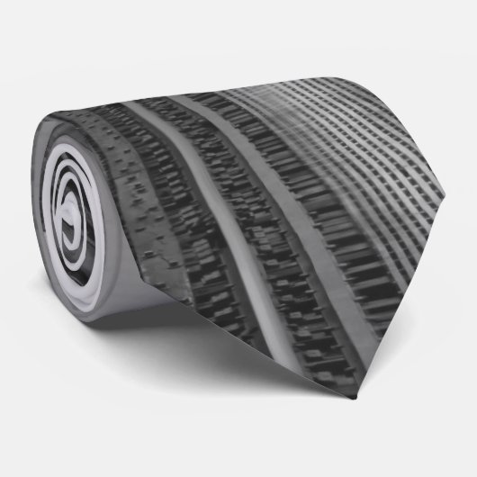 CTA (bruine lijn) Stropdas (Opgerold)