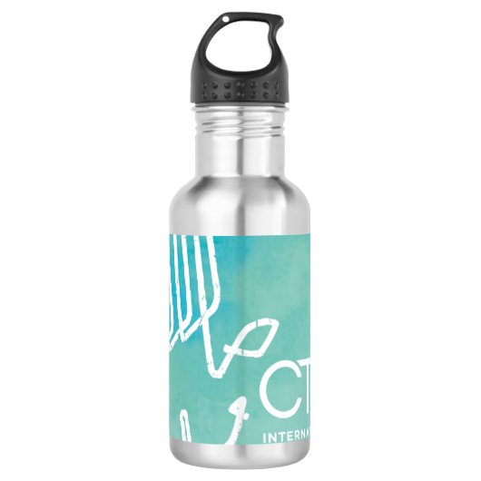 CTC International - Blauw Waterfles (Voorkant)
