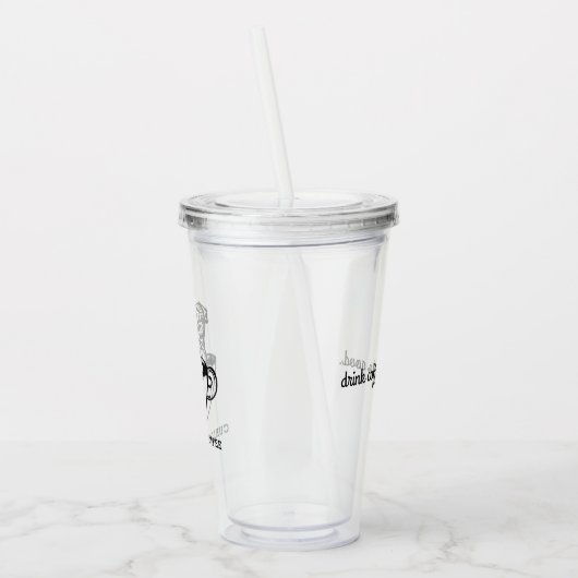 CTC Tumbler Acryl Drinkbeker (Links)