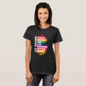 CTE Teacher Connect Support, CTE Teacher en CTE T T-shirt (Voorkant volledig)