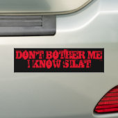 CTF 13 BUMPERSTICKER (Op auto)