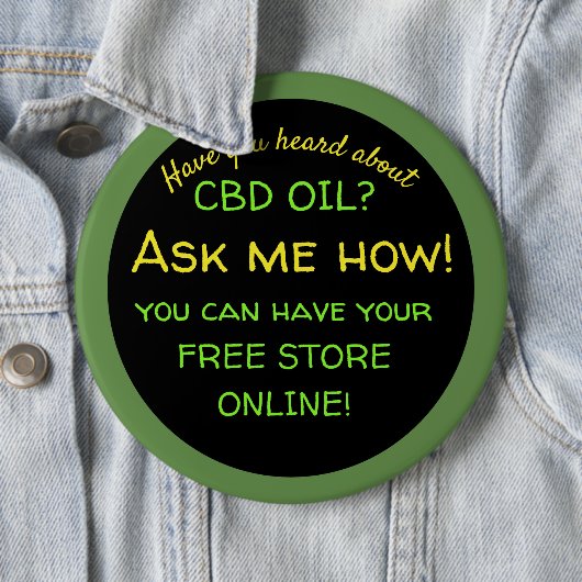 CTFO voor onafhankelijke distributeurs Ronde Button 6,0 Cm (In situ)