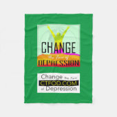 CTFOD Logo en banner Fleece Deken (Voorkant)