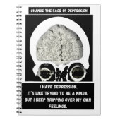 CTFOD_Ninja CTScan logo Notitieboek (Voorkant)