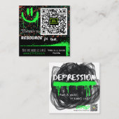 CTFOD Resource Directory Advocate Vierkante Visitekaartje (Voorkant / Achterkant)