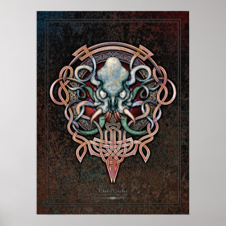 Ctheltic Cthulhu-Poster (18 x 24 inch) Poster