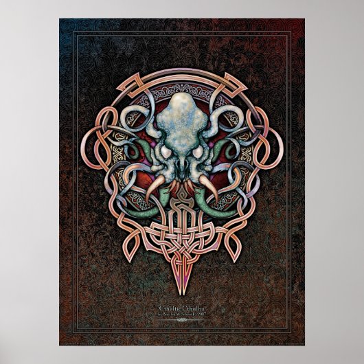 Ctheltic Cthulhu-Poster (18 x 24 inch) Poster (Voorkant)