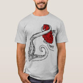 Cthulh Stole My Heart Long Sleeve T Shirt (Voorkant)