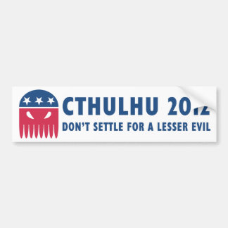 Cthulhu 2012 bumpersticker