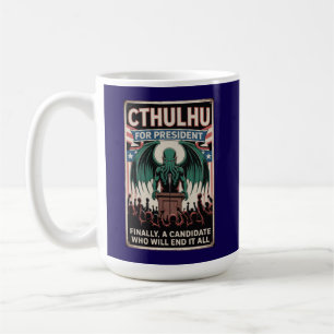 Cthulhu 2028 Verkiezing  Koffiemok