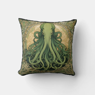Cthulhu Art Nouveau Kussen