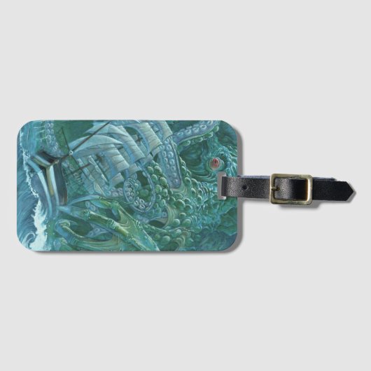 Cthulhu Bagagelabel (Voorkant (horizontaal))