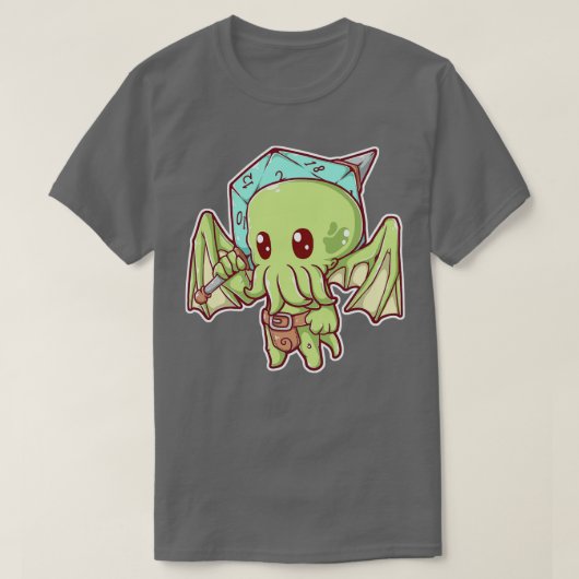 Cthulhu Barbarian T-shirt (Design voorkant)