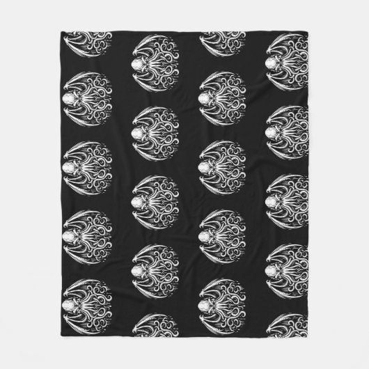 Cthulhu Blanket Fleece Deken (Voorkant)