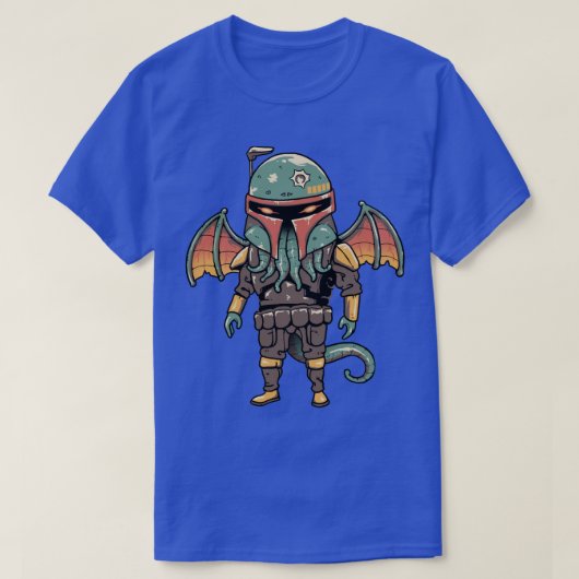 Cthulhu Bounty Hunter T-shirt (Design voorkant)