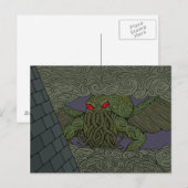 Cthulhu Briefkaart (Voorkant / Achterkant)