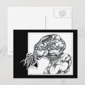 Cthulhu Briefkaart (Voorkant / Achterkant)