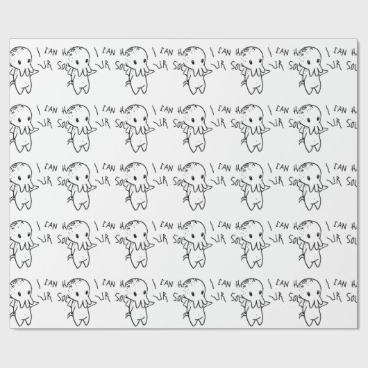 Cthulhu Cadeaupapier (Vlak)