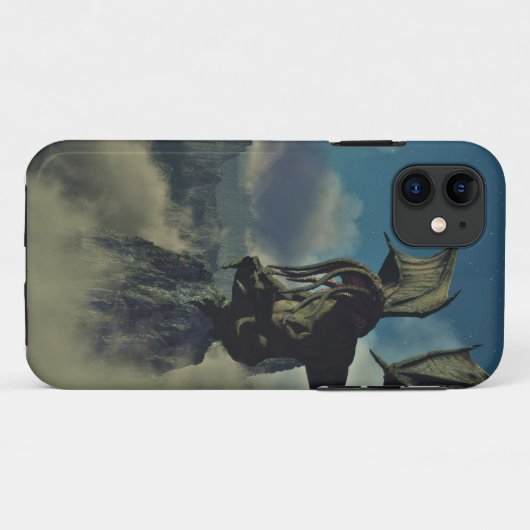 Cthulhu Case-Mate iPhone Case (Achterkant (horizontaal))