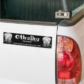 Cthulhu: CIA-contactpersoon Bumpersticker (Op Truck)