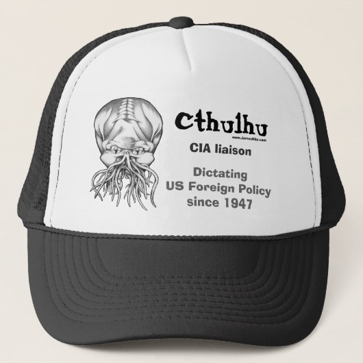 Cthulhu: CIA-contactpersoon Trucker Pet (Voorkant)
