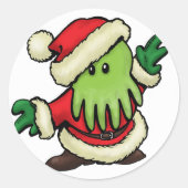 Cthulhu Claus Envelope Stickers (Voorkant)