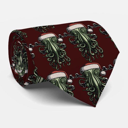 Cthulhu Claus Stropdas (Opgerold)