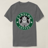Cthulhu Coffee T-shirt (Design voorkant)