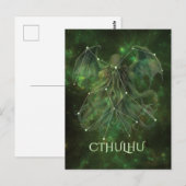 Cthulhu Constellation Briefkaart (Voorkant / Achterkant)