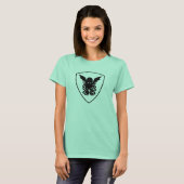 Cthulhu Crest Ladies T-Shirt (Voorkant volledig)