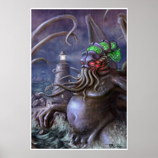 Cthulhu: Cthulhu stijgt uit het Zee Poster (Voorkant)