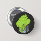 Cthulhu Cupcake Ronde Button 5,7 Cm (Voorkant /achterkant)