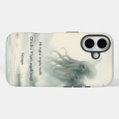 Cthulhu Droomige Waterverf Lovecraft Case-Mate iPhone Case (Achterkant (horizontaal))