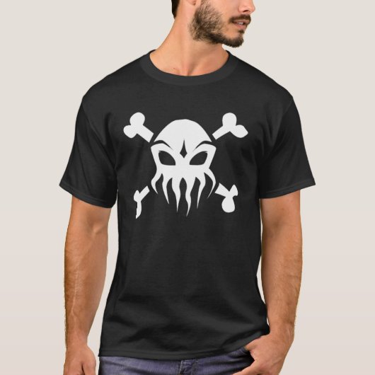 Cthulhu en Botten T-shirt (Voorkant)