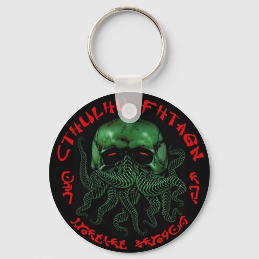 Cthulhu Fhatgn Sleutelhanger (Voorkant)