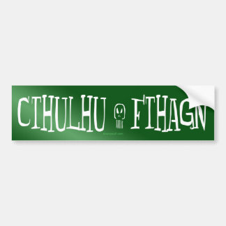 Cthulhu Fthagn Bumpersticker