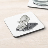 Cthulhu Gentleman  Illustration Onderzetter Set (Linkerzijde)
