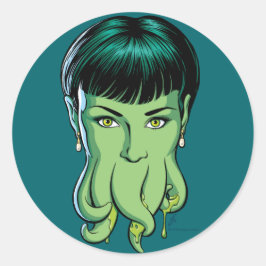 Cthulhu Girl Sticker