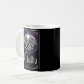Cthulhu Halloween horror monster Koffiemok (Voorkant links)