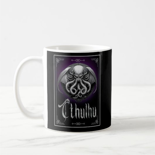 Cthulhu Halloween horror monster Koffiemok (Links)