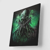 Cthulhu Hanging Wall klok (Hoek)