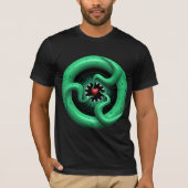 Cthulhu Heart Basic Bella Canvas T-shirt (Voorkant)