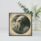 Cthulhu Horror Lovecraft Mythos Kaart (Staand voorkant)