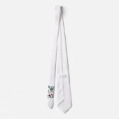 Cthulhu horror vectorkunst stropdas (Achterkant)